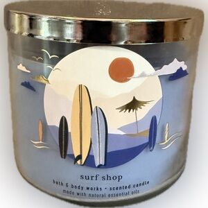 🌊🏄‍♂️BATH AND BODY WORKS🌊🏄‍♂️Surf Shop 3-Wick Candle/NWT